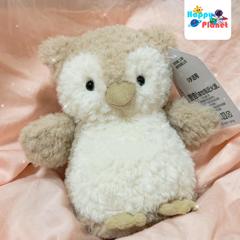 Thú Nhồi Bông Hình Cú Mèo Siêu Dễ Thương Thoải Mái Làm Quà Tặng Sinh Nhật Cho Bé Gái