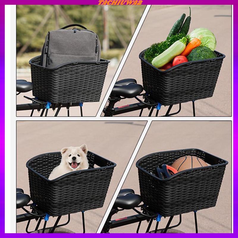 Giỏ Đựng Đồ Trọng Lượng Nhẹ Gắn Yên Sau Xe Đạp Leo Núi Tiện Dụng