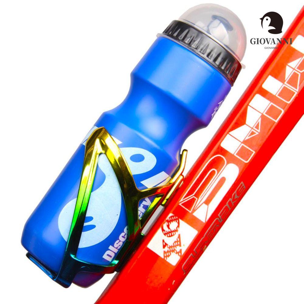 Giá Đỡ Bình Nước Gắn Tay Lái Xe Đạp / Xe Máy Scooter Mạ Titan