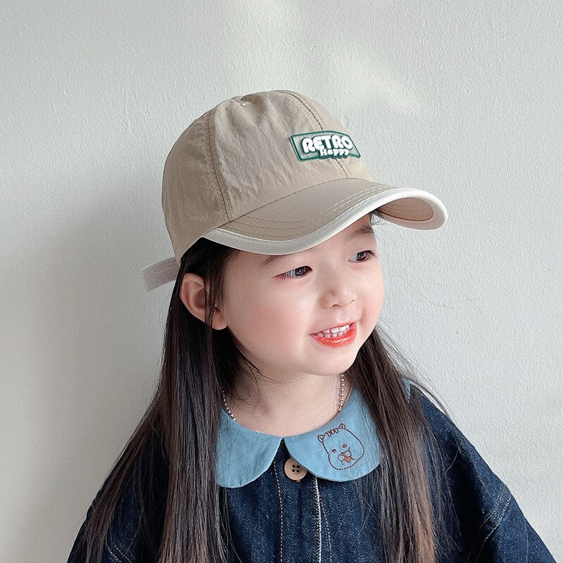 Mũ Lưỡi Trai Thể Thao Chống Nắng Mùa Hè Mau Khô Cho Bé Trai Và Bé Gái