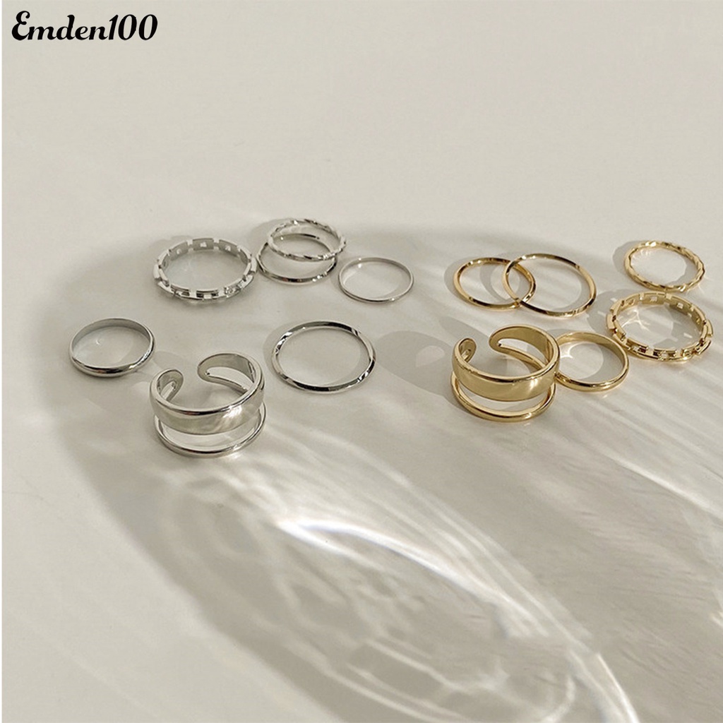 Set 7 Nhẫn Đeo Khớp Ngón Tay Thời Trang Nữ