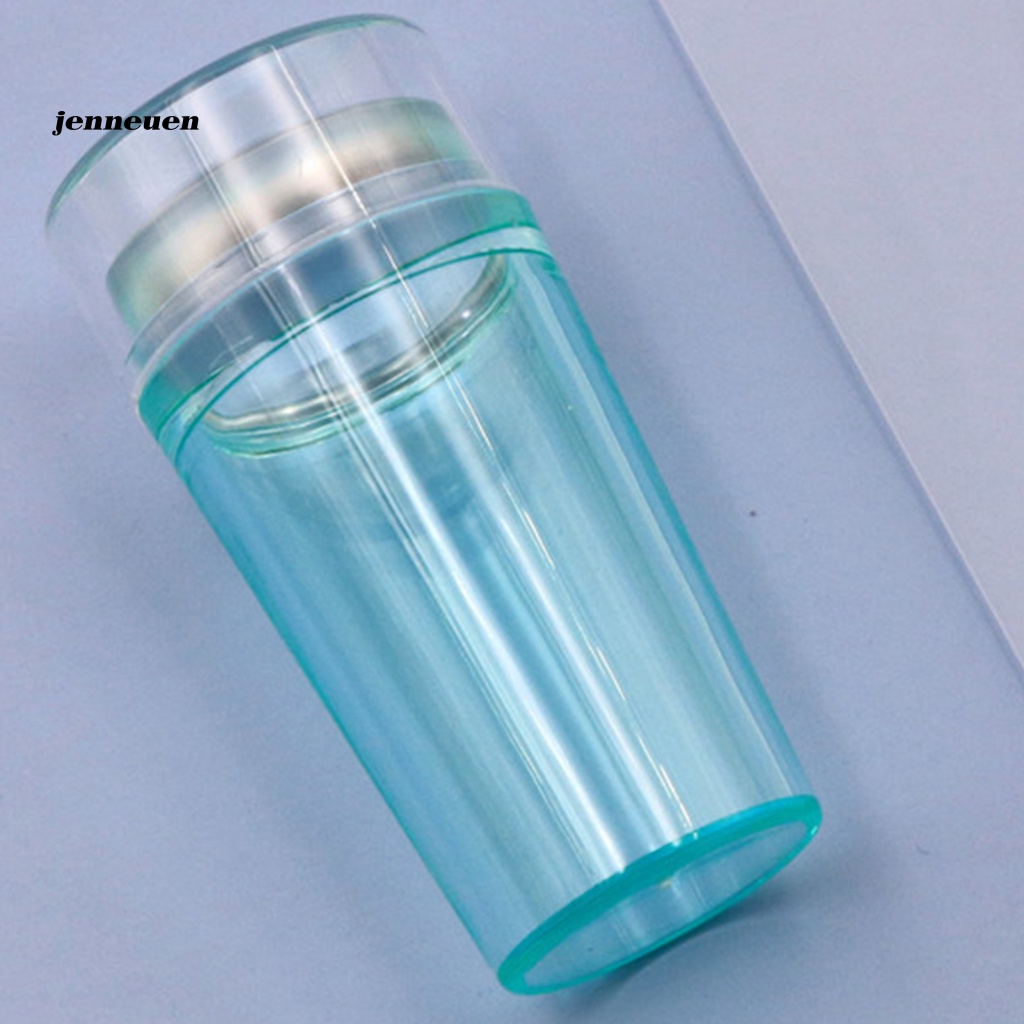 Dụng Cụ In Dấu Trang Trí Móng Tay Bằng Silicon Trong Suốt Dễ Vệ Sinh