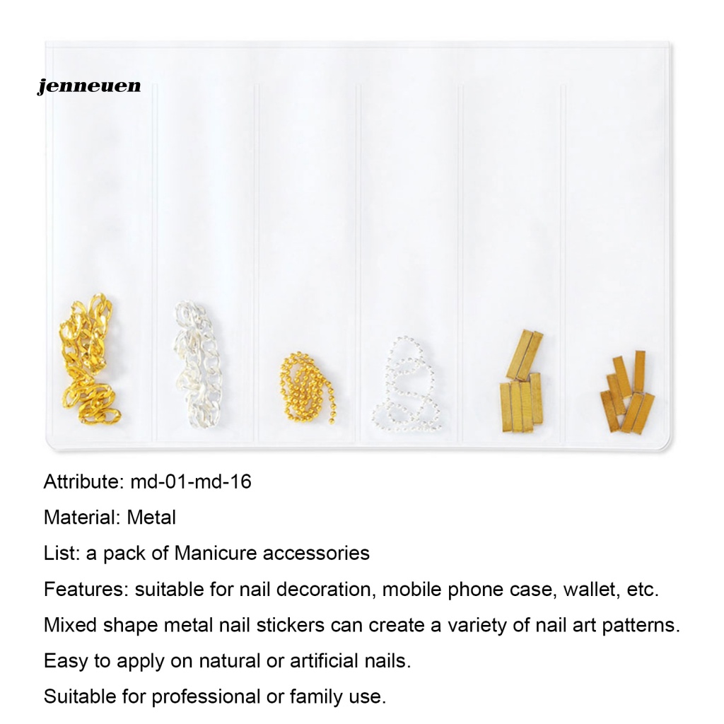 Hộp Phụ Kiện Đinh Tán Trang Trí Móng Tay Sáng Bóng Thời Trang