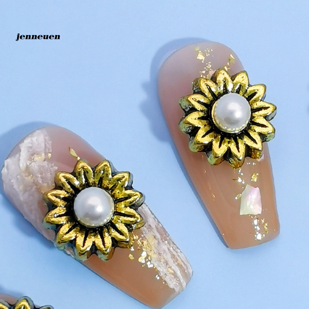 Set 10 Phụ Kiện Trang Trí Móng Tay 3D DIY Phong Cách Retro