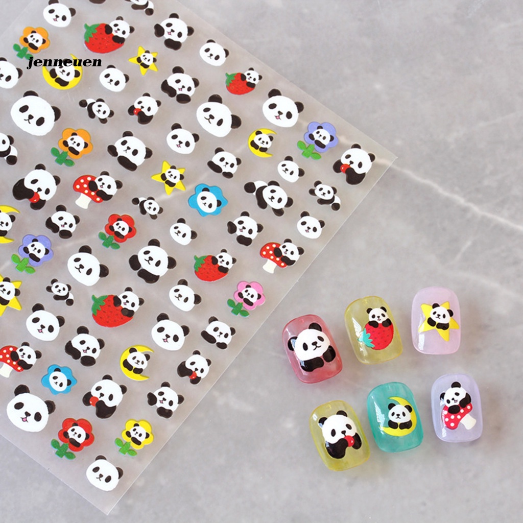 Hình Dán Móng Tay Thân Thiện Với Môi Trường Hình Vòng Hoa Thỏ Cà Rốt Động Vật Cho Bé Gái Fabulous