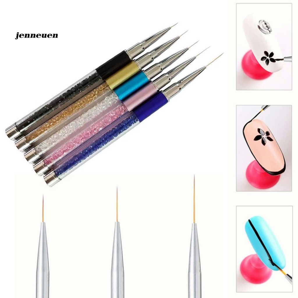 Set 5 Bút Trang Trí Móng Tay Nghệ Thuật Siêu Nhẹ DIY