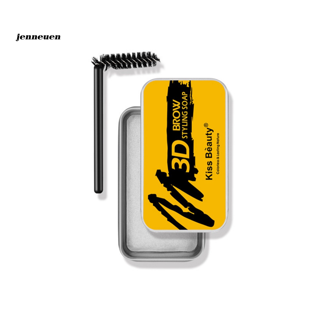 Xà Phòng Gel Tạo Kiểu Lông Mày Tự Nhiên 10g Kèm Cọ Tiện Dụng