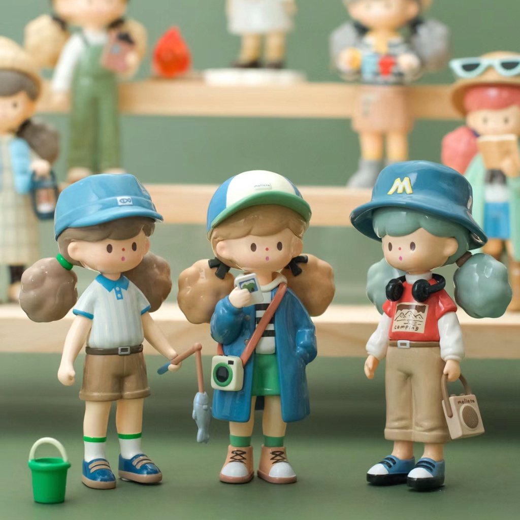 Đồ trang trí Nhân Vật M.Un Molinta V6 Picnic Vlog Series