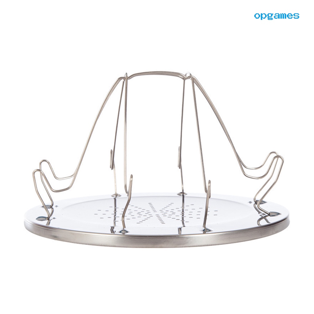 Khay Nướng Bánh Mì Bằng Thép Không Gỉ Di Động Dễ Lắp Đặt Cho Cắm Trại