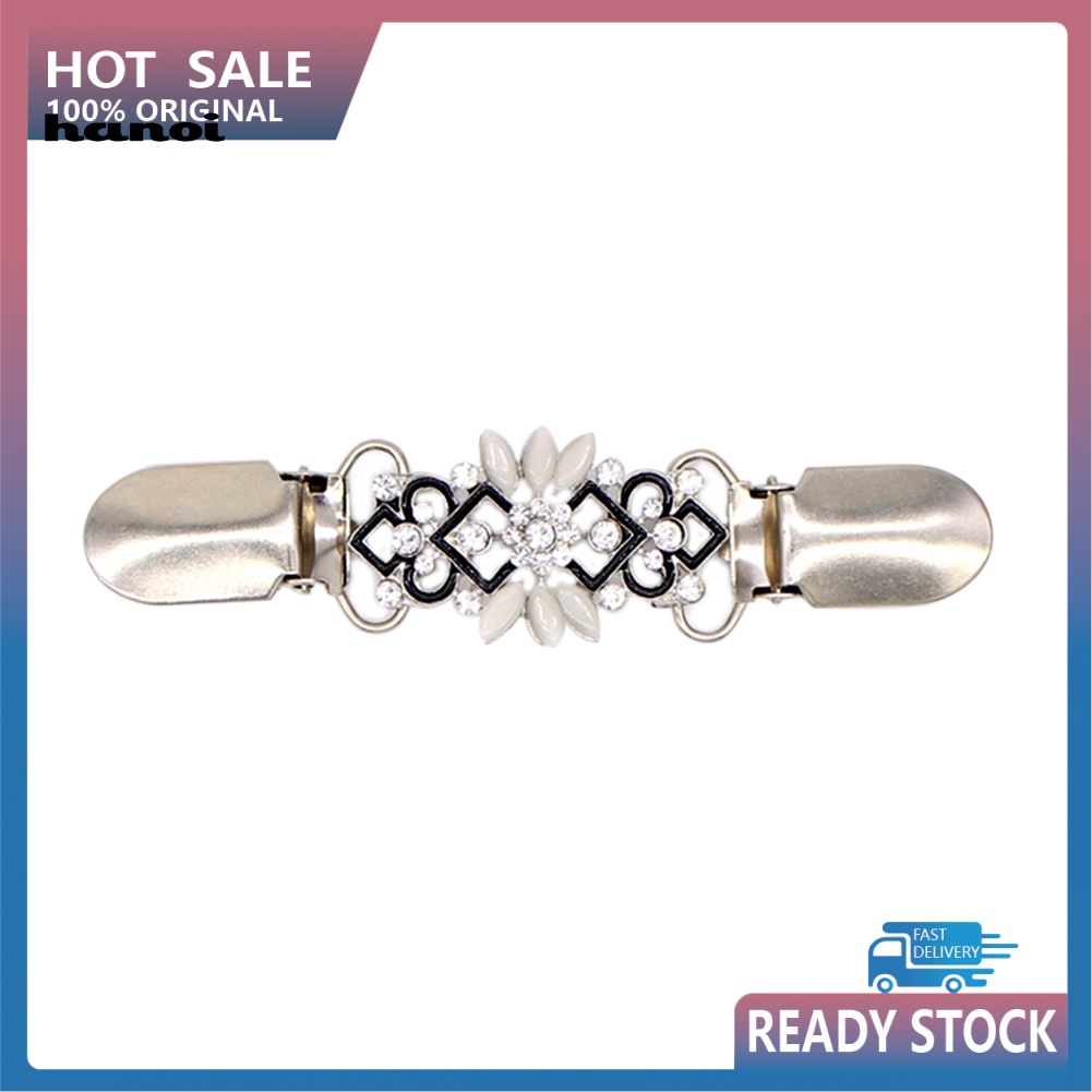 Kẹp Cài Áo Khoác Cardigan Đính Đá Thời Trang Cho Nữ