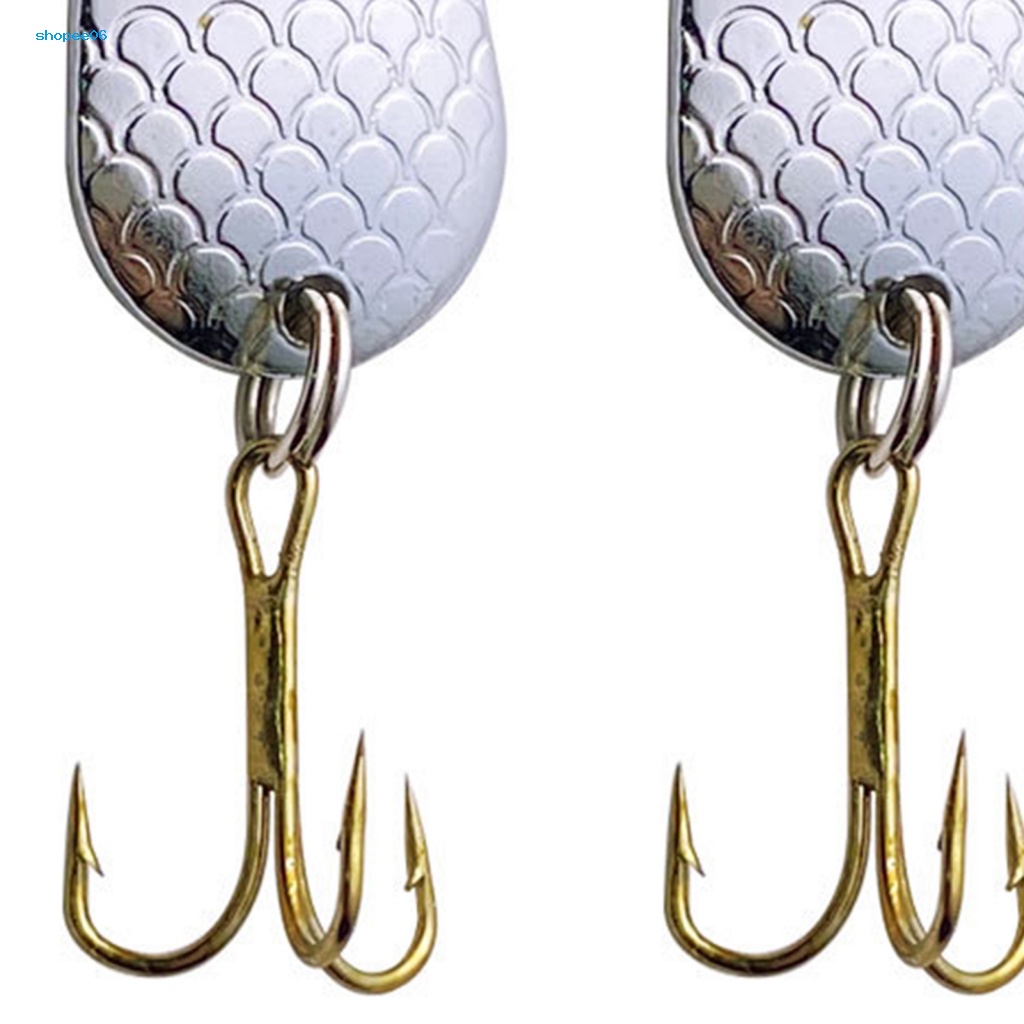 Set 2 Mồi Câu Cá 5g Dạng Xoay Bằng Kim Loại Cứng Đính Kim Sa Lấp Lánh Dùng Để Câu Cá Nước Mặn