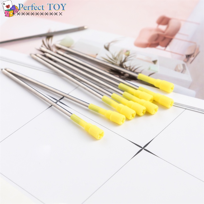 Bút Bi Đầu Kim Loại Ngòi 82mm Có Đính Đá Lấp Lánh