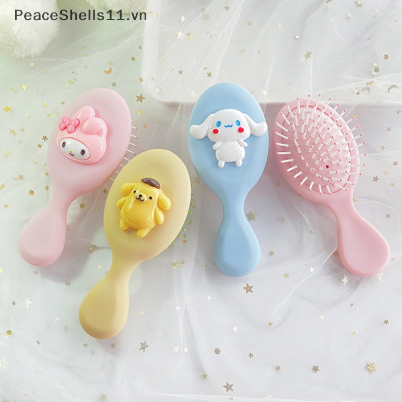 Lược Chải Tóc Có Đệm Khí Họa Tiết Hoạt Hình Cinnamon Dễ Thương Làm Quà Tặng Sinh Nhật Cho Bạn Gái