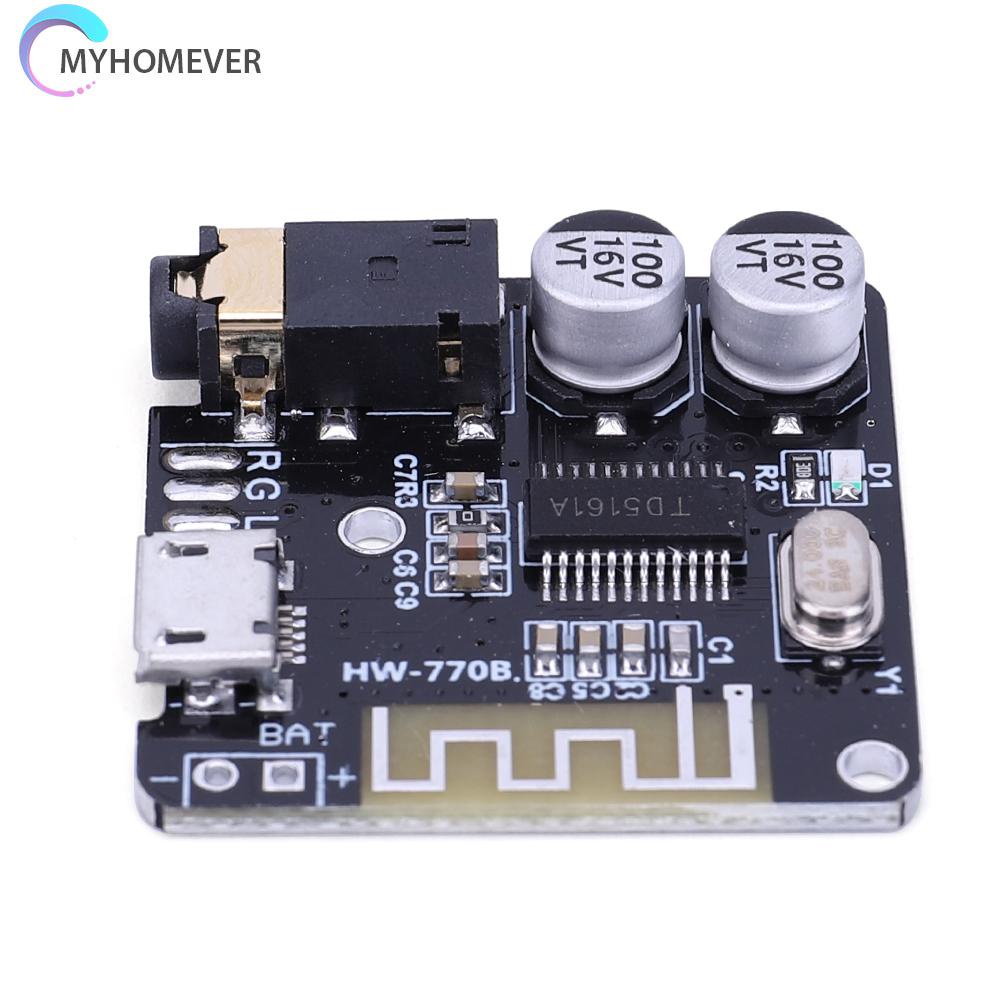 Bảng Mạch Giải Mã Âm Thanh MP3 Bluetooth 5.0 3.7-5V Chuyên Dụng