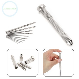 ⚡READYSTOCK⚡Hand Drill DIY Drill Bit For PCB/Crafts/Jewelry HSS Keyless Chuck Mini Tool
