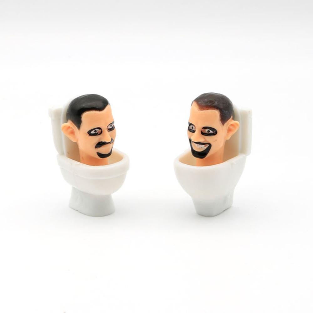 Mô Hình Nhân Vật Hoạt Hình Skibidi Toilet Bằng PVC