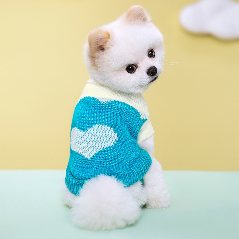 Áo sweater Dệt Kim Ấm Áp Nhiều Màu Sắc Thời Trang Cho Thú Cưng