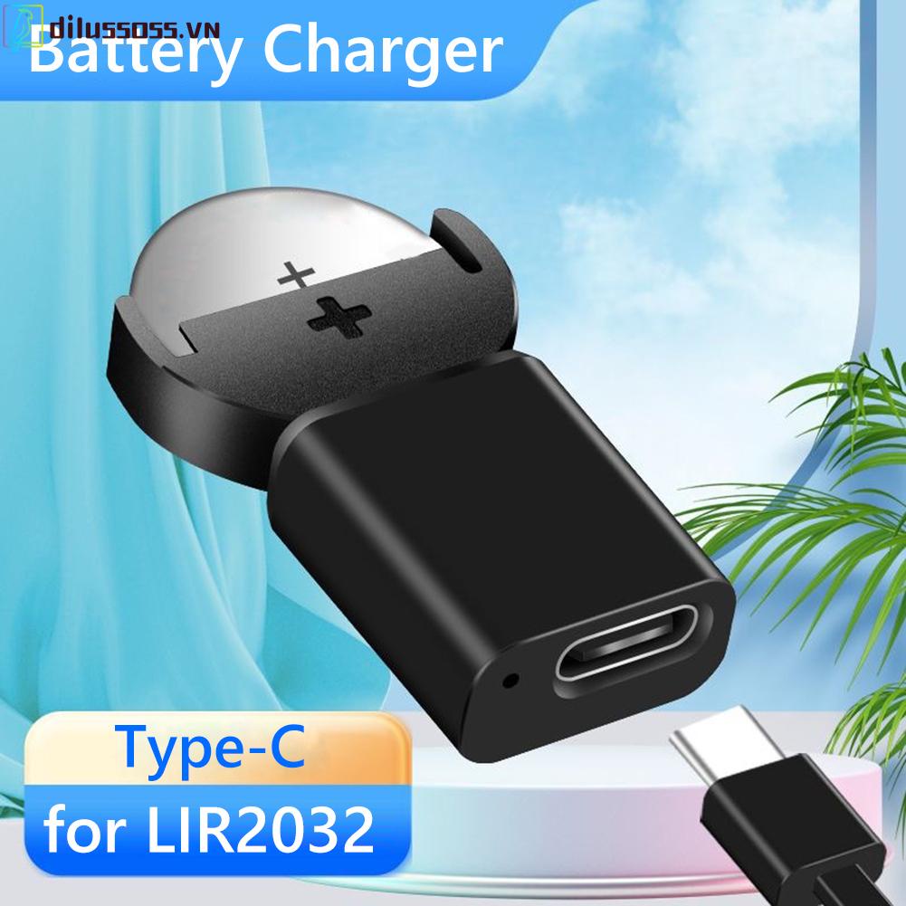 Bộ Sạc Pin LIR2032 1632 2025 2016 Loại C