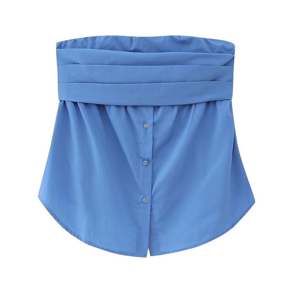 Áo Vest Đa Năng Sọc Gấp Qunz 5639