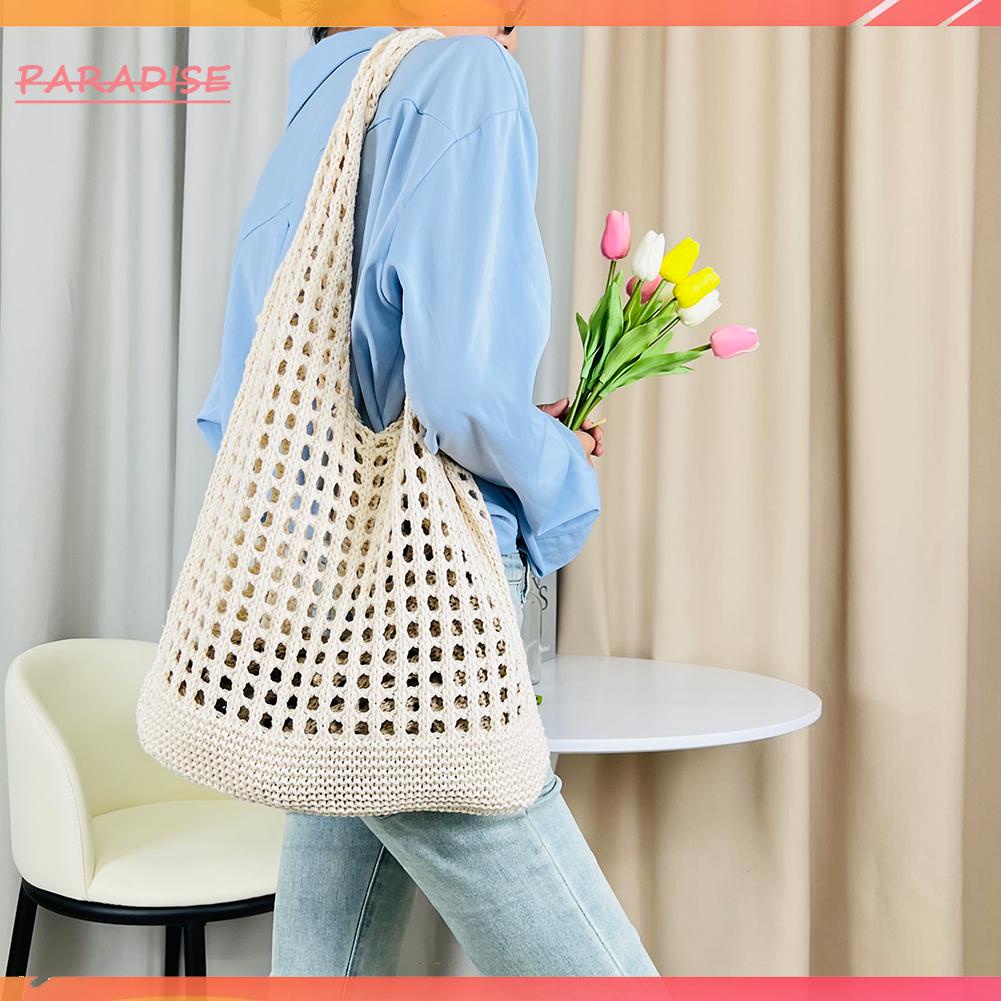 Túi Xách Đan Móc Mềm Mại Thời Trang Cho Nữ