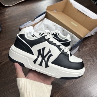 Giày thể thao nam nữ mlb liner panda trắng đen, sneaker mlb đen trắng full box, bill