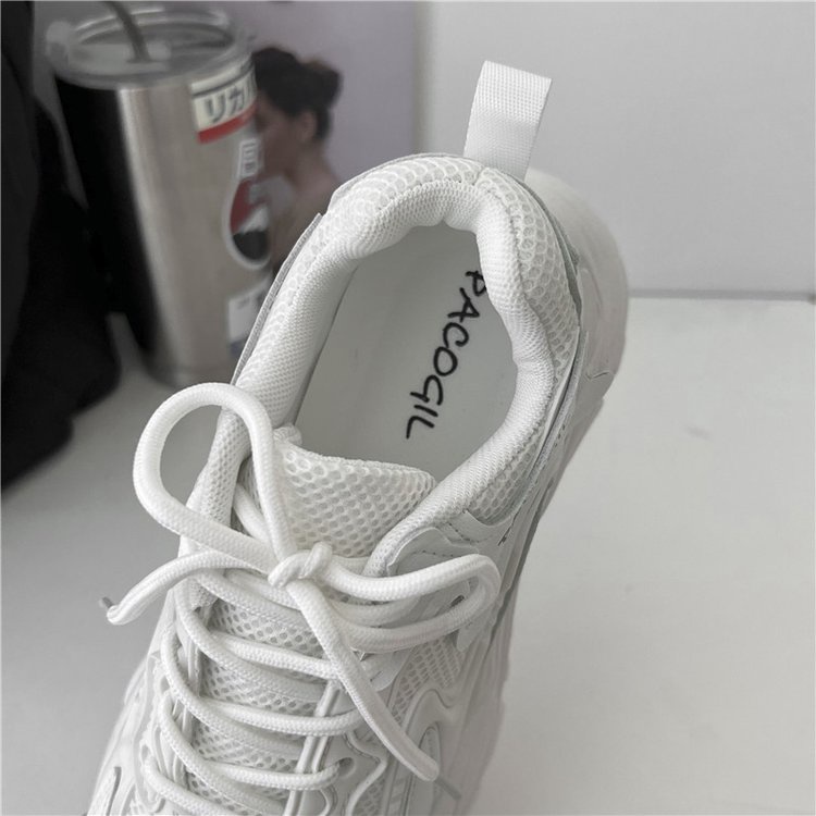 Giày Thể Thao Lưới Mũi Tròn Thời Trang Năng Động Dành Cho Nữ