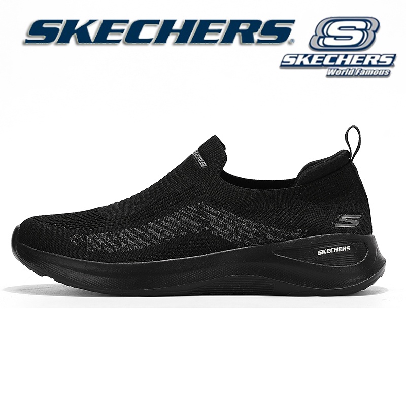 Giày Chạy Bộ Skechers_Giày Thường Phối Lưới Nhẹ Đơn Giản Cho Nam