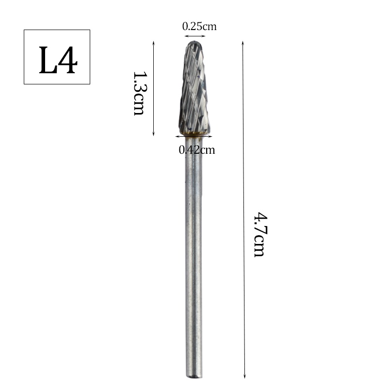 Bộ Mũi Khoan Thép Vonfram 2.35mm Chuyên Dụng Cho Nha Khoa HP