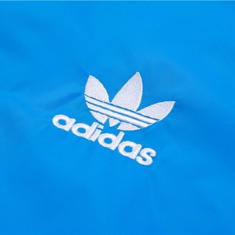 Áo Khoác Thể Thao Adidas 100% Mỏng Có Mũ Họa Tiết Kẻ Sọc Phong Cách Retro Cho Nam