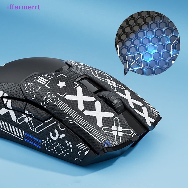 Iffarmerrt mouse grip tape skate handmade sticker non slip suck sweat for razer viper ultimate / v2 pro / mini mouse anti slip sticker vn