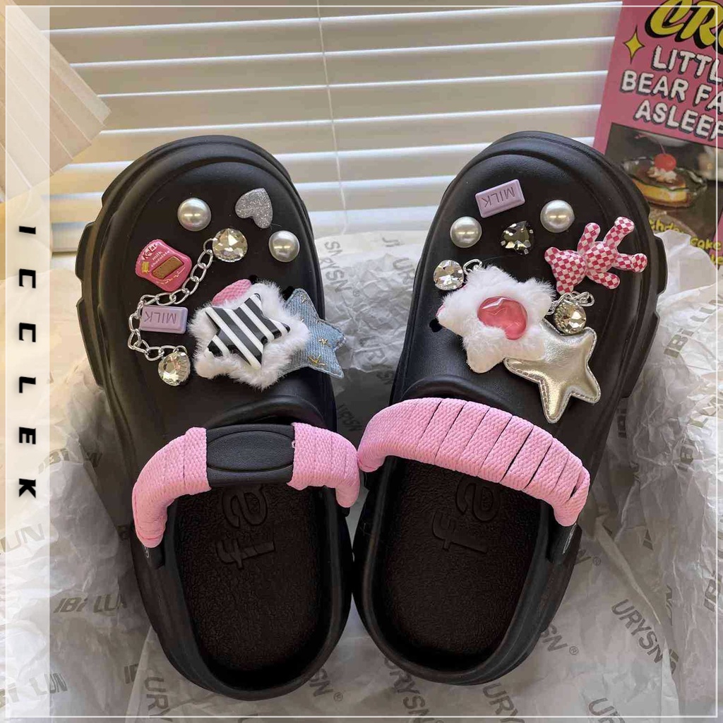 Dép sandal nữ ICCLEK bánh mì thoải mái 32zDDX072512