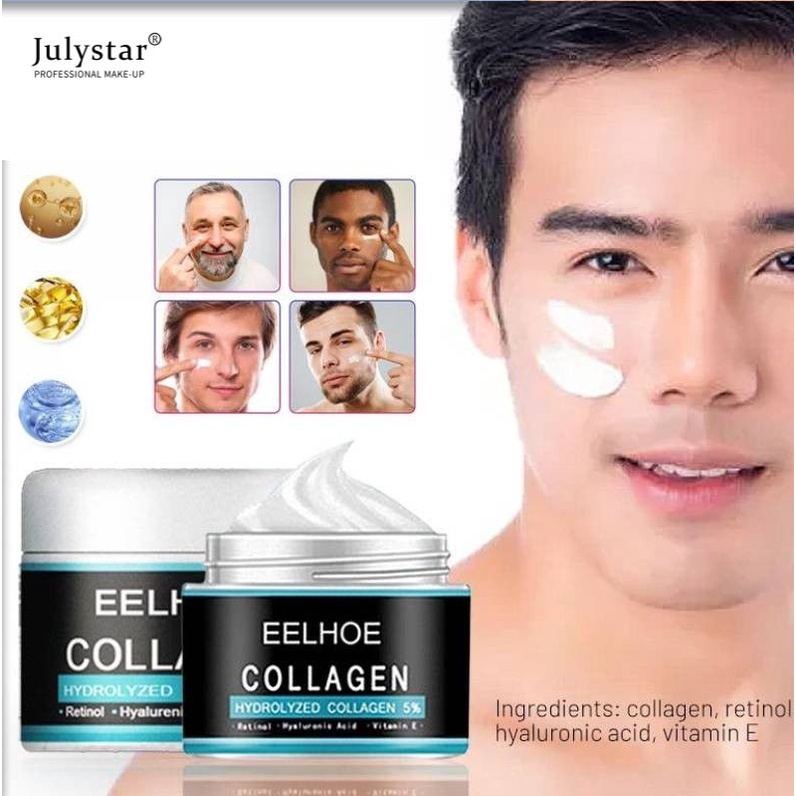 Kem Collagen Retinol Kem Nam Mặt Săn Chắc Da Chống Nhăn Chống Lão Hóa Da Mặt JULYSTAR
