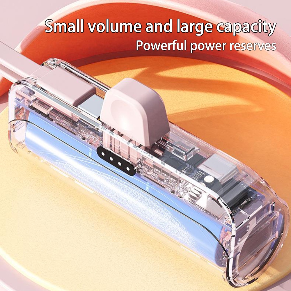 Cục Sạc Nhanh Khẩn Cấp Mini Cho iPhone Xiaomi Samsung Huawei