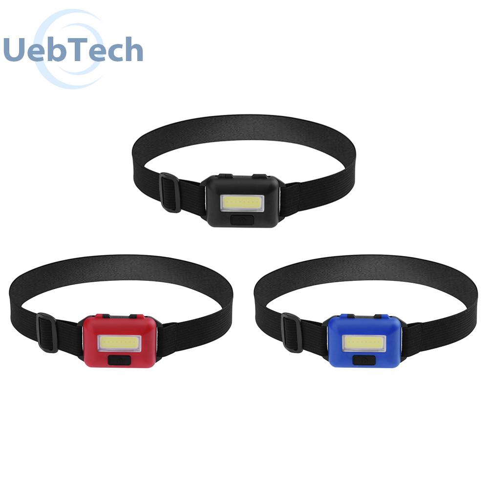 Đèn Pin Đeo Đầu LED COB 3 Chế Độ Chống Nước