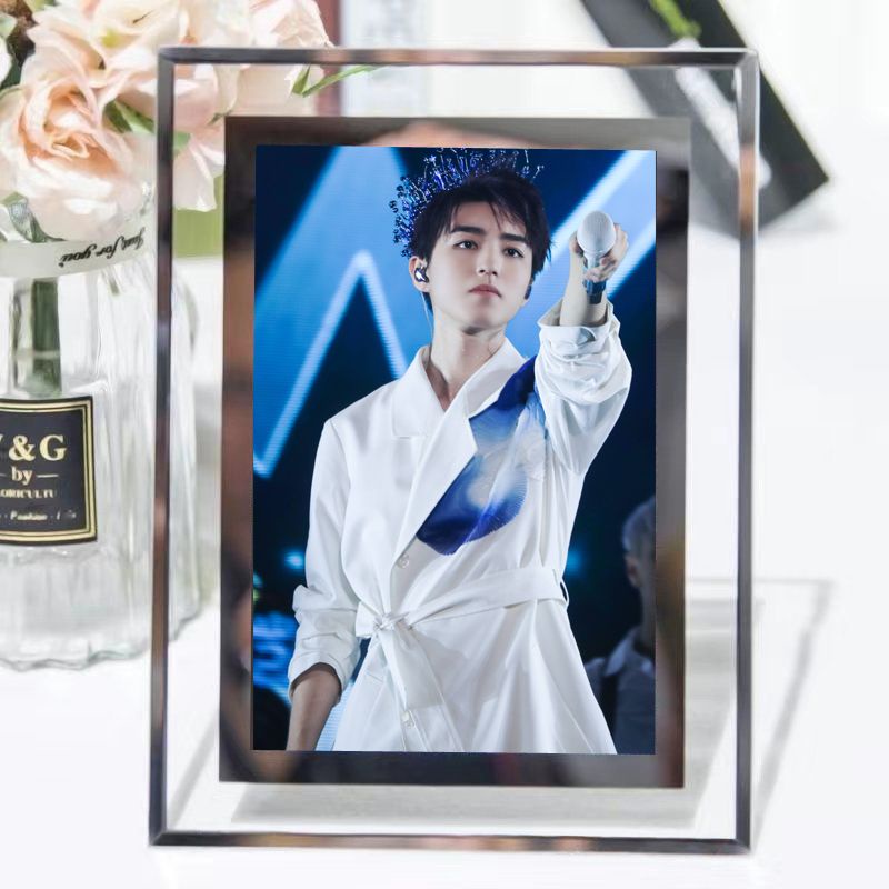 Khung Ảnh Pha Lê Wang Yuan Yi Yang Qianxi Nhóm Nhạc Tfboys