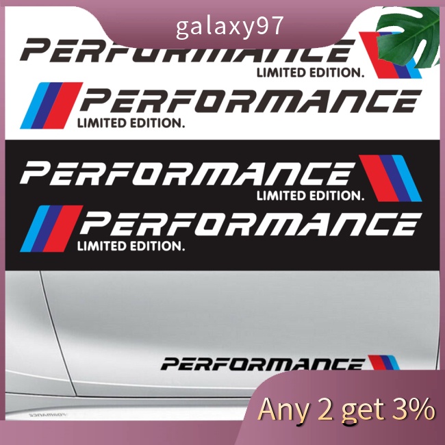 Galaxy Miếng Dán Phản Quang Trang Trí Cửa Xe Hơi