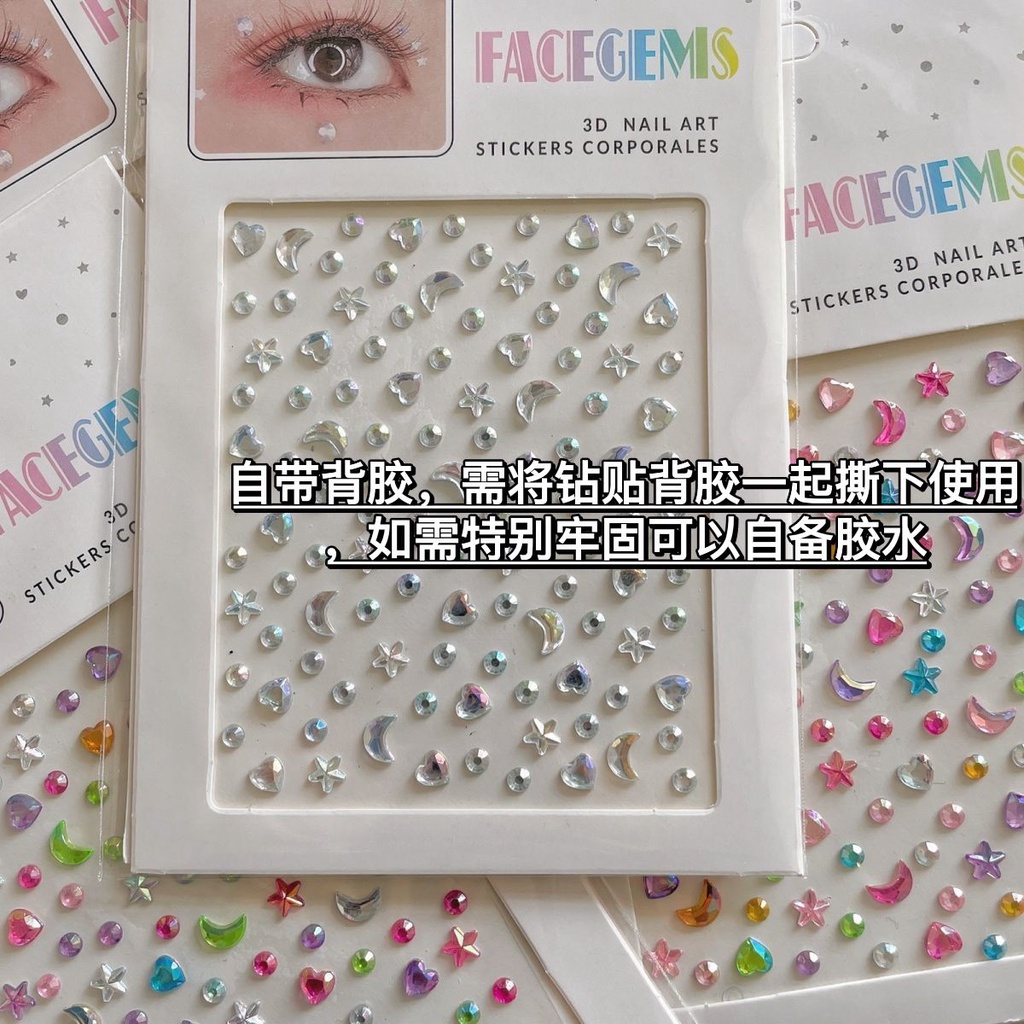 Miếng Dán Trang Trí Móng Tay Hình Ngọc Trai Lấp Lánh