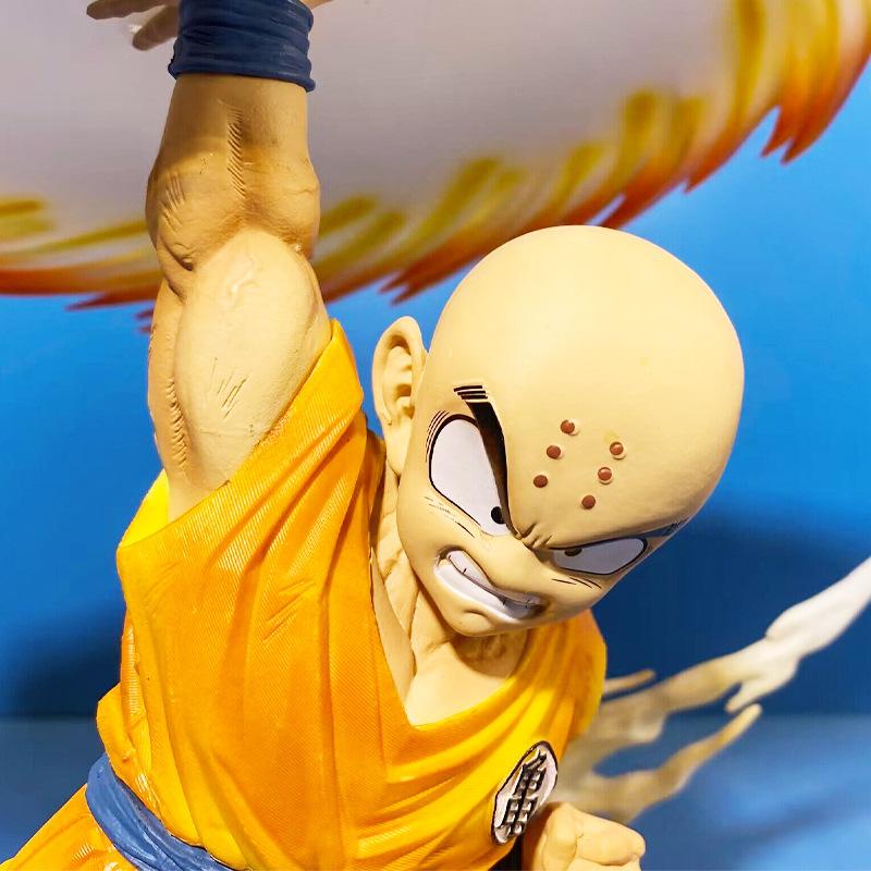 Mô hình nhân vật Krillin cao 27cm có hộp màu - Dragonball