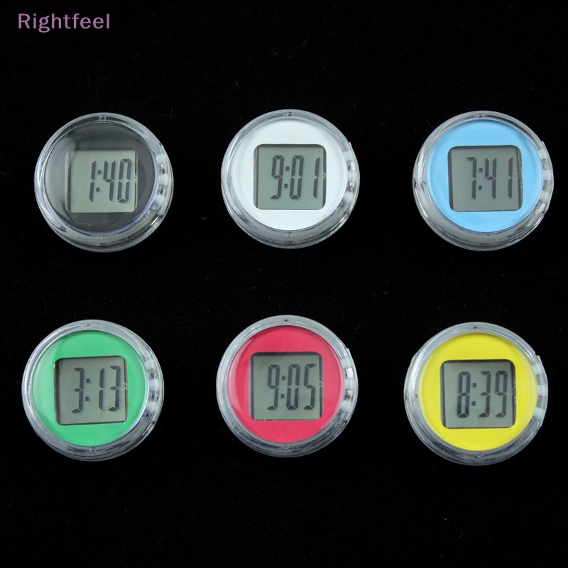 Đồng Hồ Điện Tử Tự Dính Không Có Dây Đeo Cho Xe Máy / Xe Hơi Mới