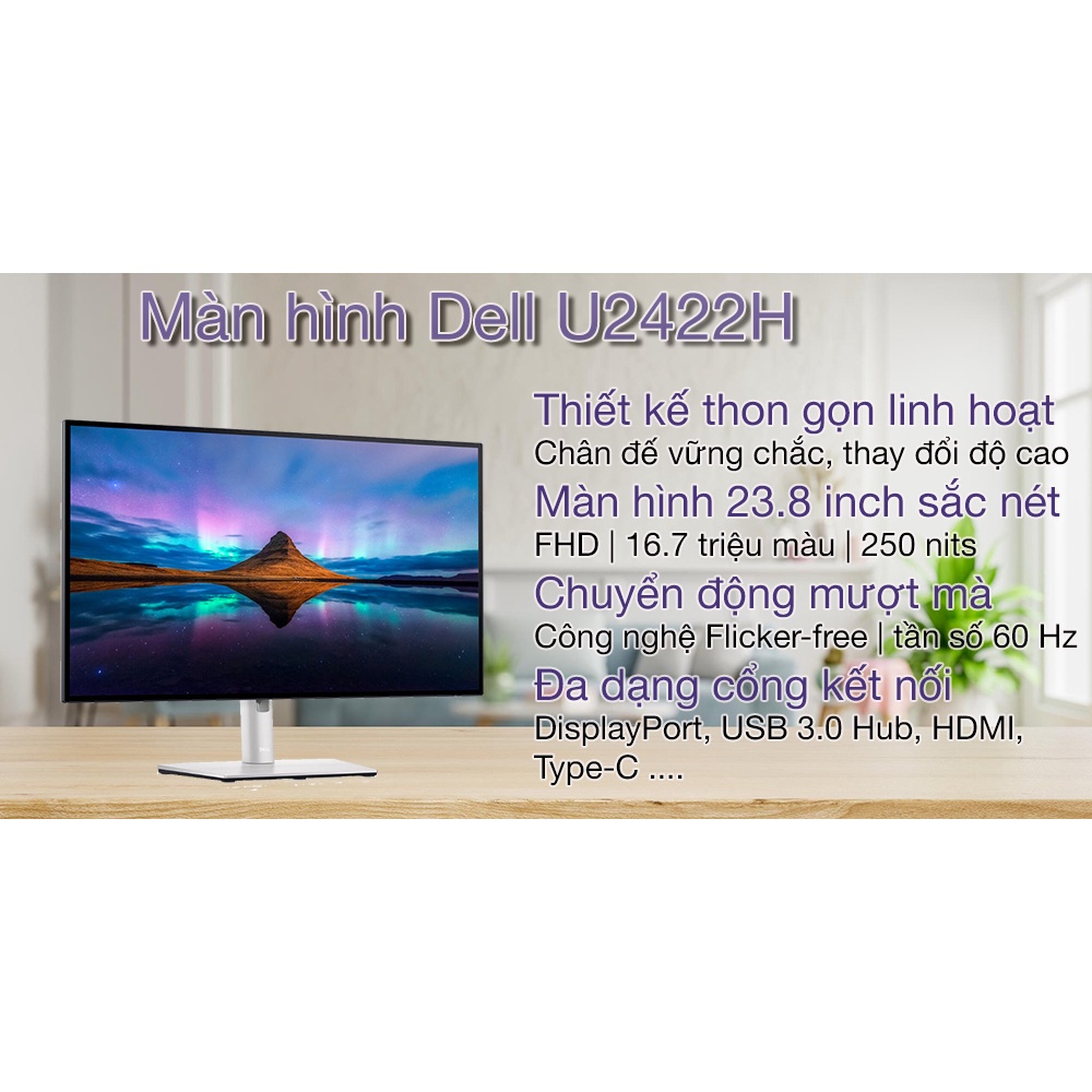 MÀN HÌNH DELL ULTRASHARP U2422H