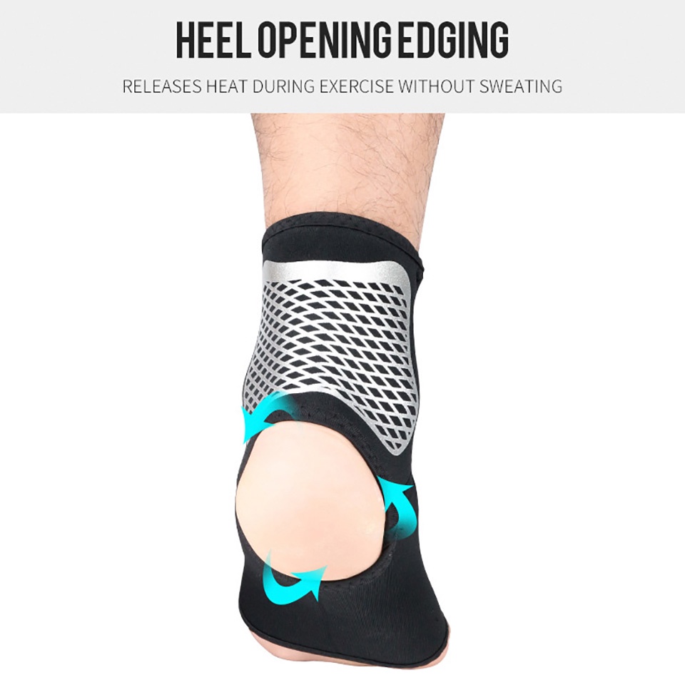 1 Tất Bảo Vệ Mắt Cá Chân Co Giãn Thoải Mái Tiện Dụng Khi Chơi Thể Thao