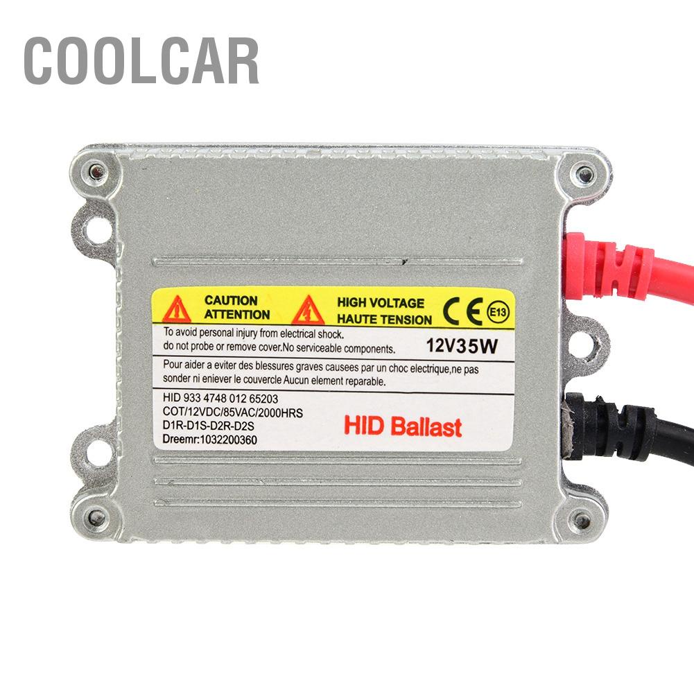 CoolCar Chuyển đổi thay thế Ballast Xenon HID kỹ thuật số đa năng DC12V 35W