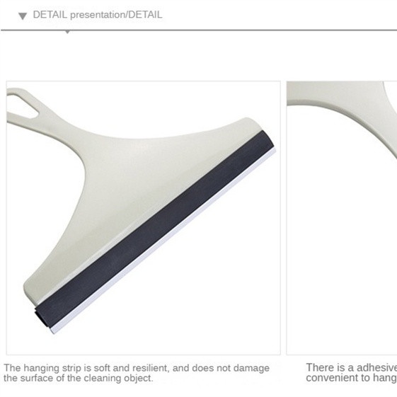 Cây cạo vệ sinh mặt kính EELHOE bằng silicone có lỗ treo cho gương phòng tắm/ kính xe ô tô/ kính cửa sổ