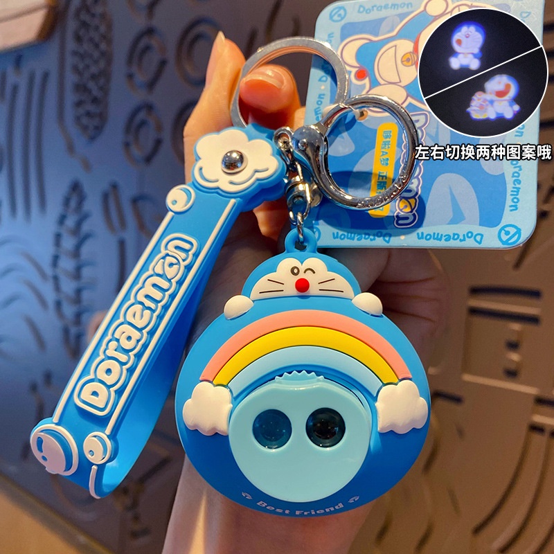 Móc Khóa Hình Máy Ảnh Doraemon Đáng Yêu