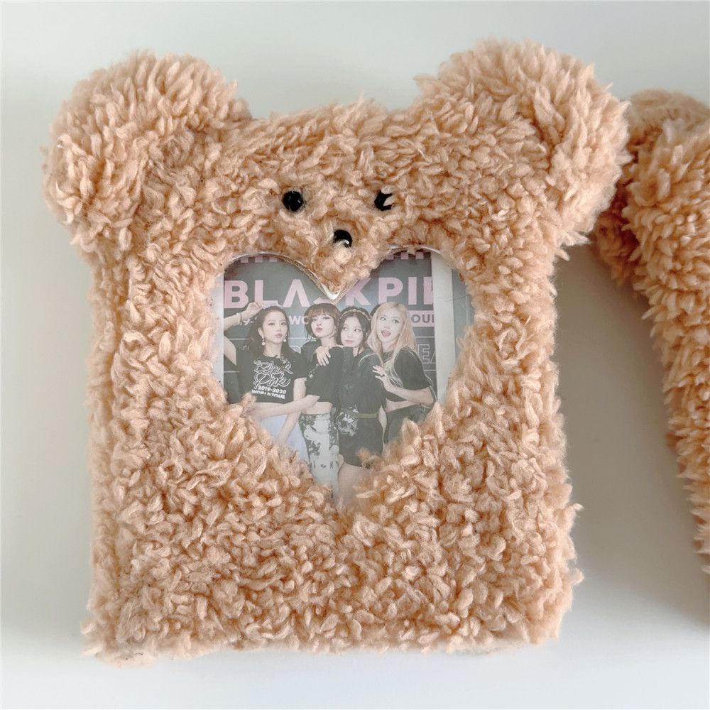Album Ảnh Thẻ Hình Gấu Bông 10cm Xinh Xắn