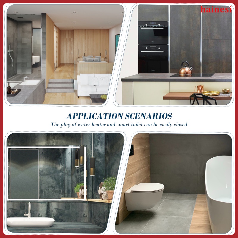 Nắp ổ cắm chống thấm trong nhà ngoài trời 2 gang nắp bảo vệ bên ngoài trẻ mới biết đi hainesi.vn