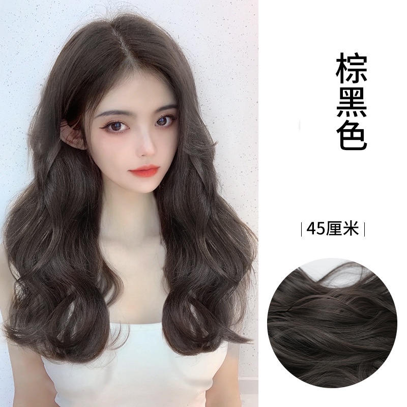 Tóc Giả Dài Thẳng Tàng Hình Không Đường May Thời Trang Cho Nữ