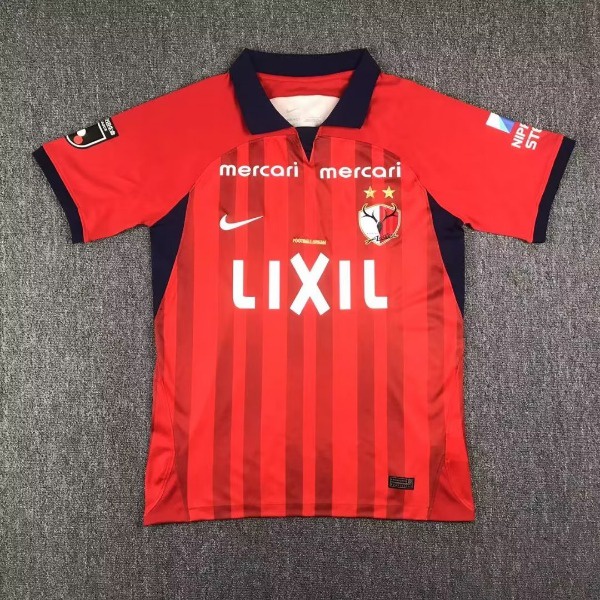 23/24 kashima antlers sân vận động trang chủ / khách người hâm mộ nhanh khô tùy chỉnh in bóng đá người lớn thể thao