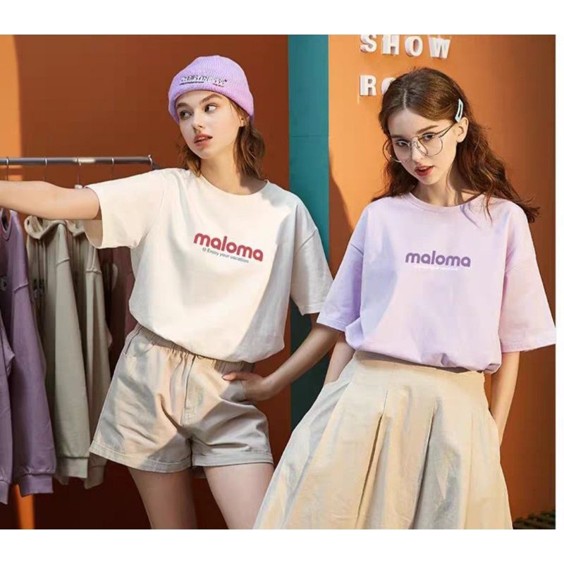 Áo thun nữ cổ tròn kiểu dáng đơn giản basic hàng đẹp giá tốt hottrend chất cotton cao cấp dày dặn thoáng mát Hanava