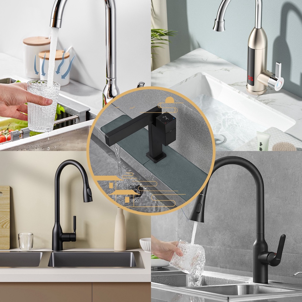 Thảm Lót Vòi Nước Thấm Hút Tốt Nhanh Khô Tiện Dụng Cho Nhà Bếp
